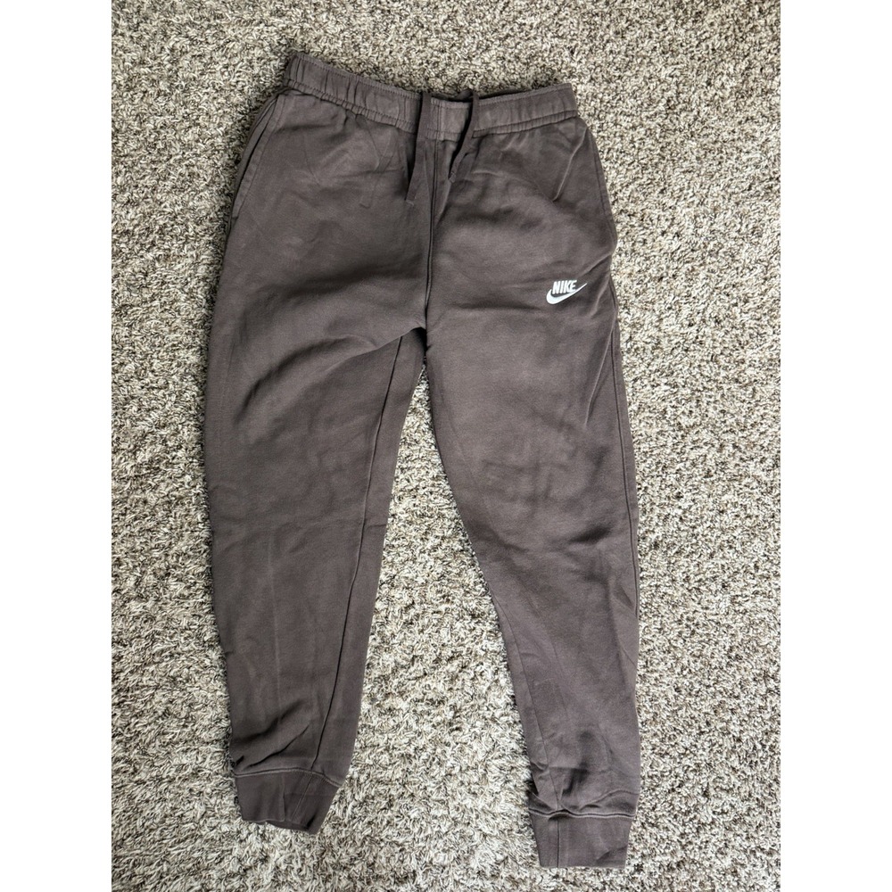 Nike Sportswear Club Fleece Joggers Brown BV2671-237 Mens Medium - Picture 1 of 5